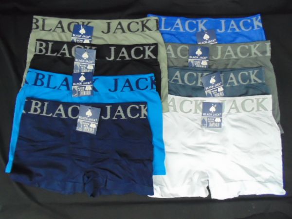 CUECA BLACK JACK CÓS LARGO PCTE COM 12 REF BX908